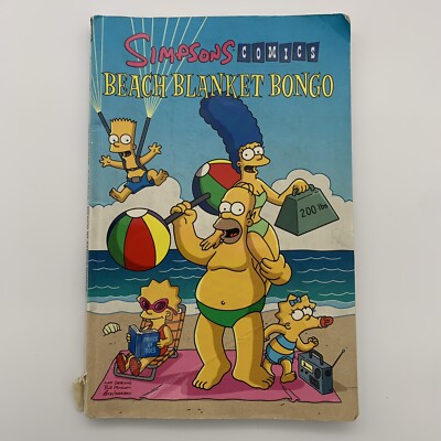 Simpsons Comics: Beach Blanket Bongo (2007) 12 Stories 1st Ed Matt Groening *GUC