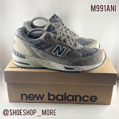 ✅ BNIB New Balance M991ANI Mens Grey Suede Made In UK 7.5 US 8 EU 41.5