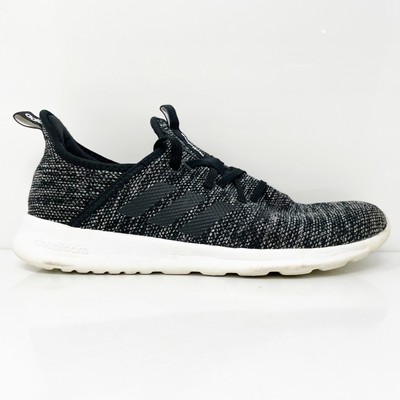 

Adidas Womens Cloudfoam Pure DB0694 Черные кроссовки для бега Размер 9,5, Черный, Cloudfoam Pure