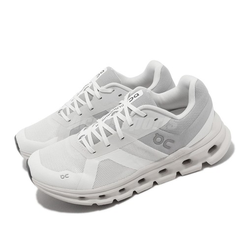 

Женская спортивная обувь для бега On Running Cloudrunner Wide White Frost Grey 5699008, Белый, Cloudrunner Wide