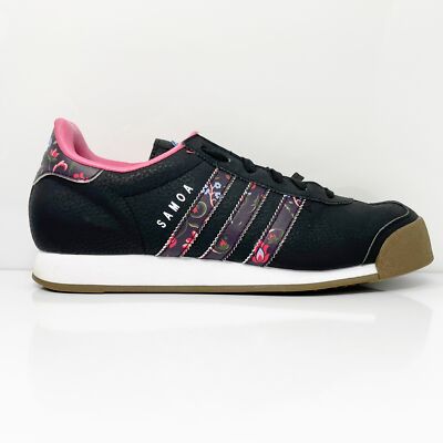 

Adidas Womens Samoa D69402 Черная повседневная обувь Кроссовки Размер 8, Черный, Samoa
