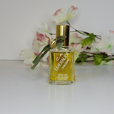 Vintage Coty Emeraude Cologne Splash .20 fl oz NWOB