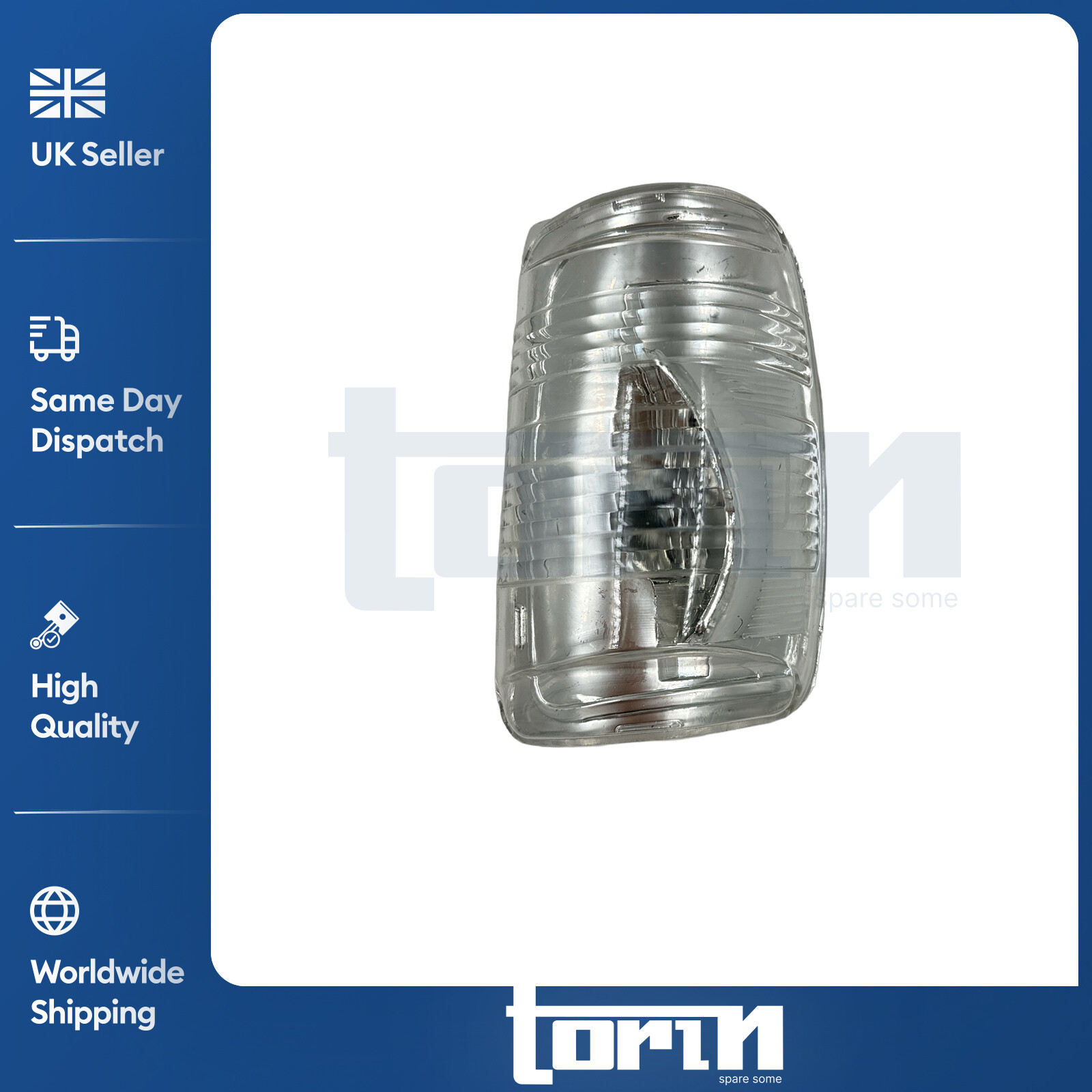 Right Side Door Wing Mirror Indicator Lens O/S For Ford Transit Mk8 2019-Onwards