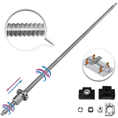 SFU1605 200-1700mm Ball Screw with Ballnut RM1605 Ball Screw End Machined CNC
