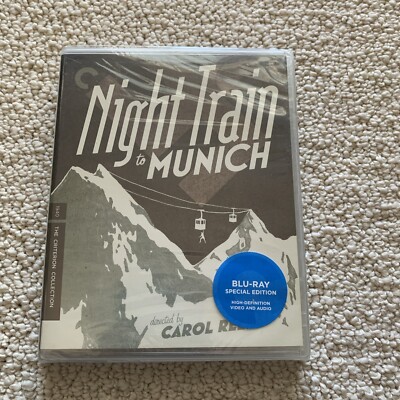 Night Train to Munich Criterion Collection Blu-ray NEW SEALED 