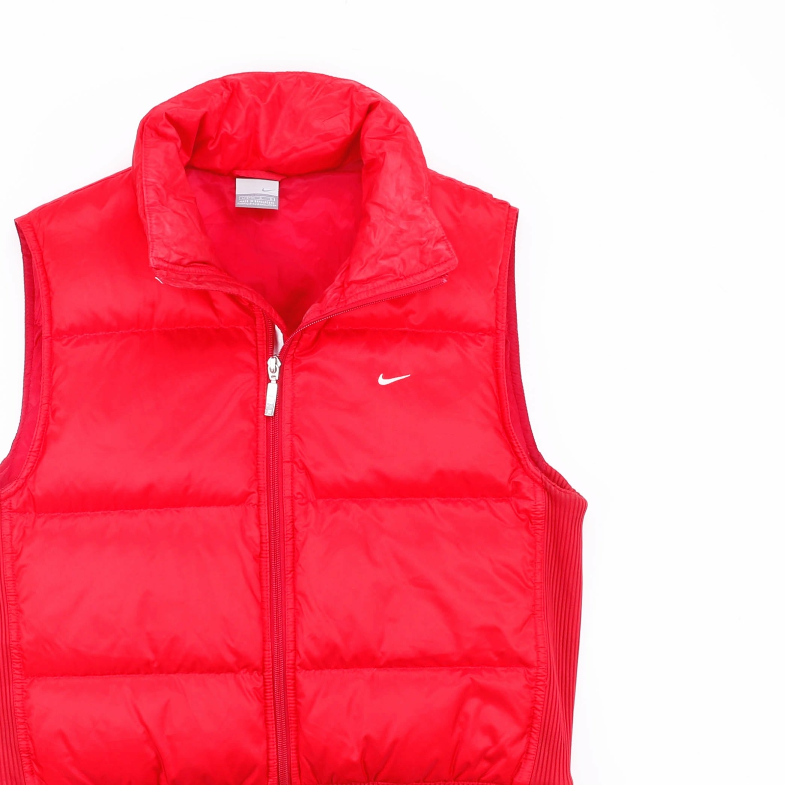 nike red gilet