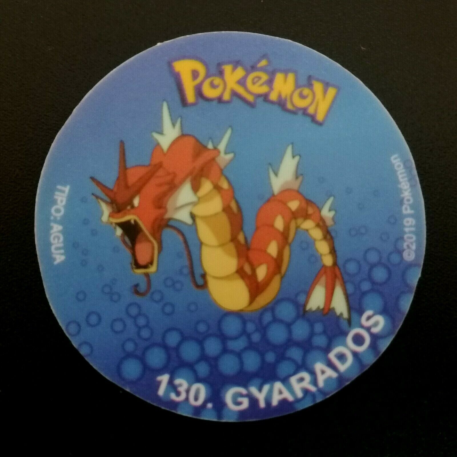 TAZO POKEMON DKV #130 SHINY GYARADOS 2019 Johto PERU South TAZO POKEMON DKV #130 SHINY GYARADOS 2019 Johto PERU South
