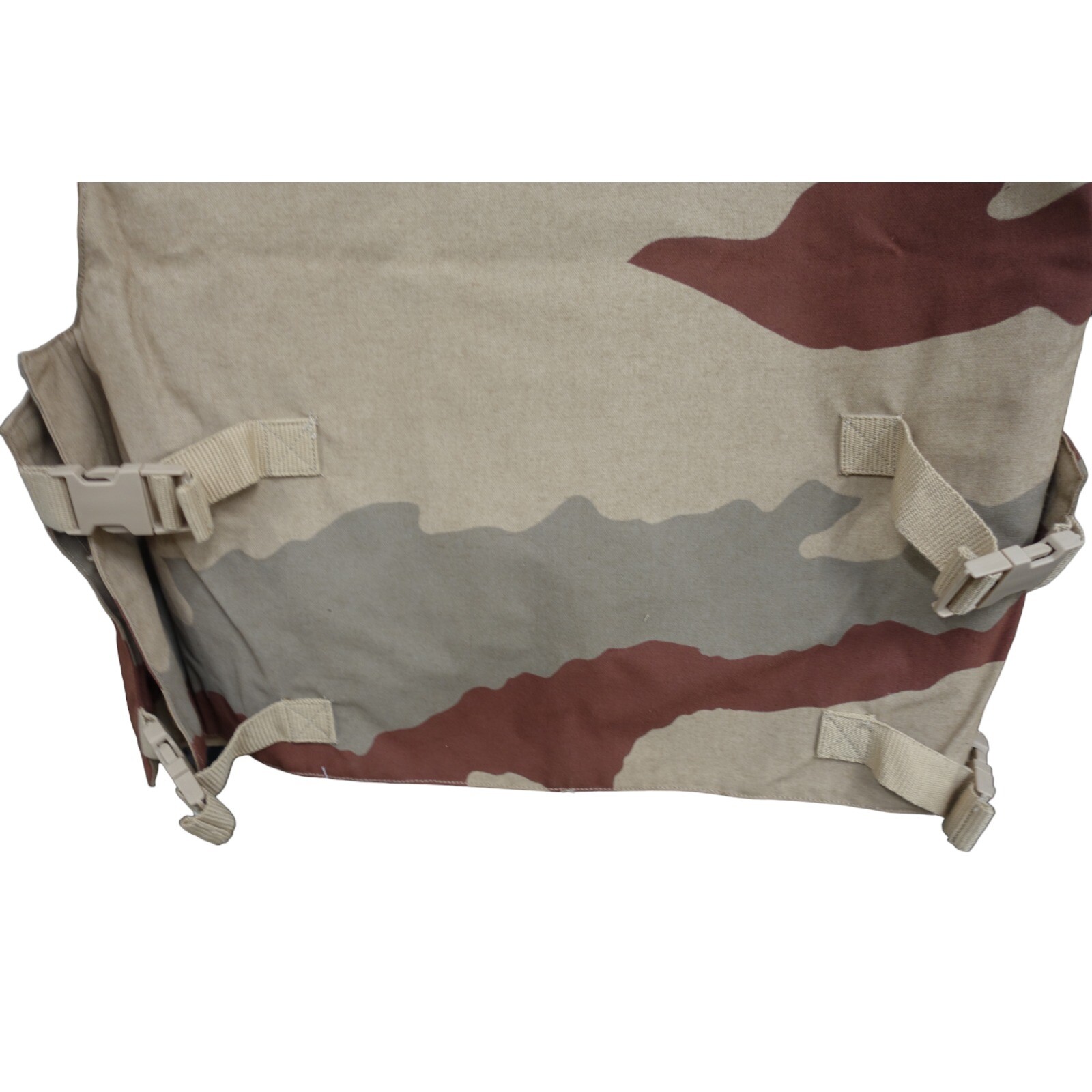 Armour Cover Flak Vest Gilet Tri Desert Large Genuine French Army Airsoft - Picture 3 of 5