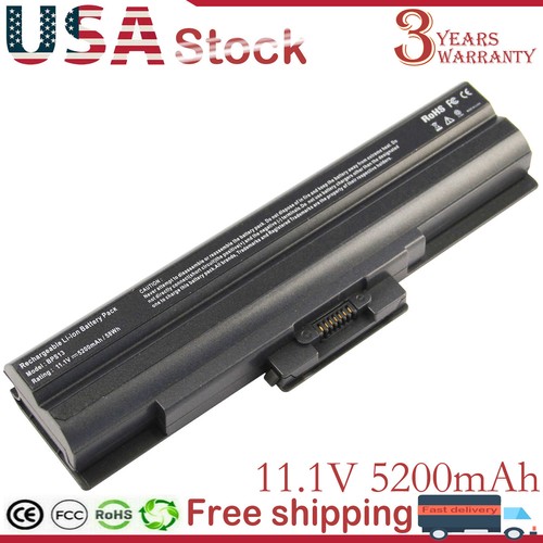 SONY VAIO用バッテリーVGP-BPS8 4800mAh SeagullStar NEW VGP-BPS8 Battery FOR SONY VAIO VGN-FZ140E