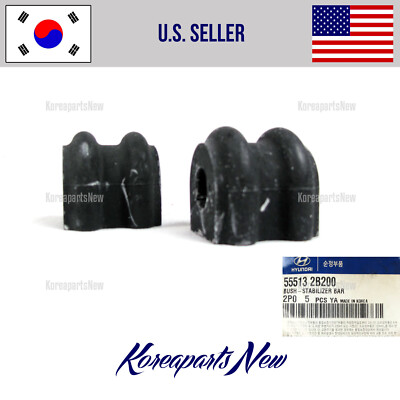 REAR Stabilizer Sway Bar Bushing  set 2pcs  GENUINE  Veracruz Santa Fe 2007-2012