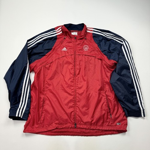 Men's Adidas 2004 U.S. Olympic Team Full Zip Windbreaker Jacket