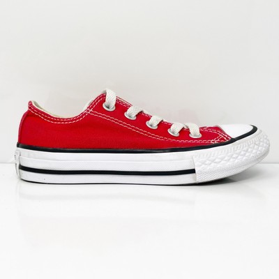 Converse Boys Chuck Taylor All Star 3J236 Красные повседневные кроссовки, размер 11