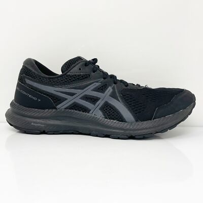 

Мужские кроссовки Asics Gel Contend 7 1011B040 черные кроссовки размер 9, Черный, Gel Contend 7