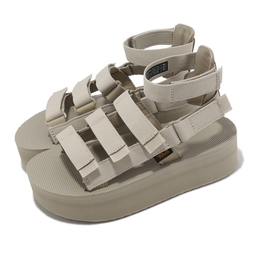 

Teva W Flatform Mevia Feather Серые женские сандалии Casaul 1116810-FRGY, Grey, W Flatform Mevia