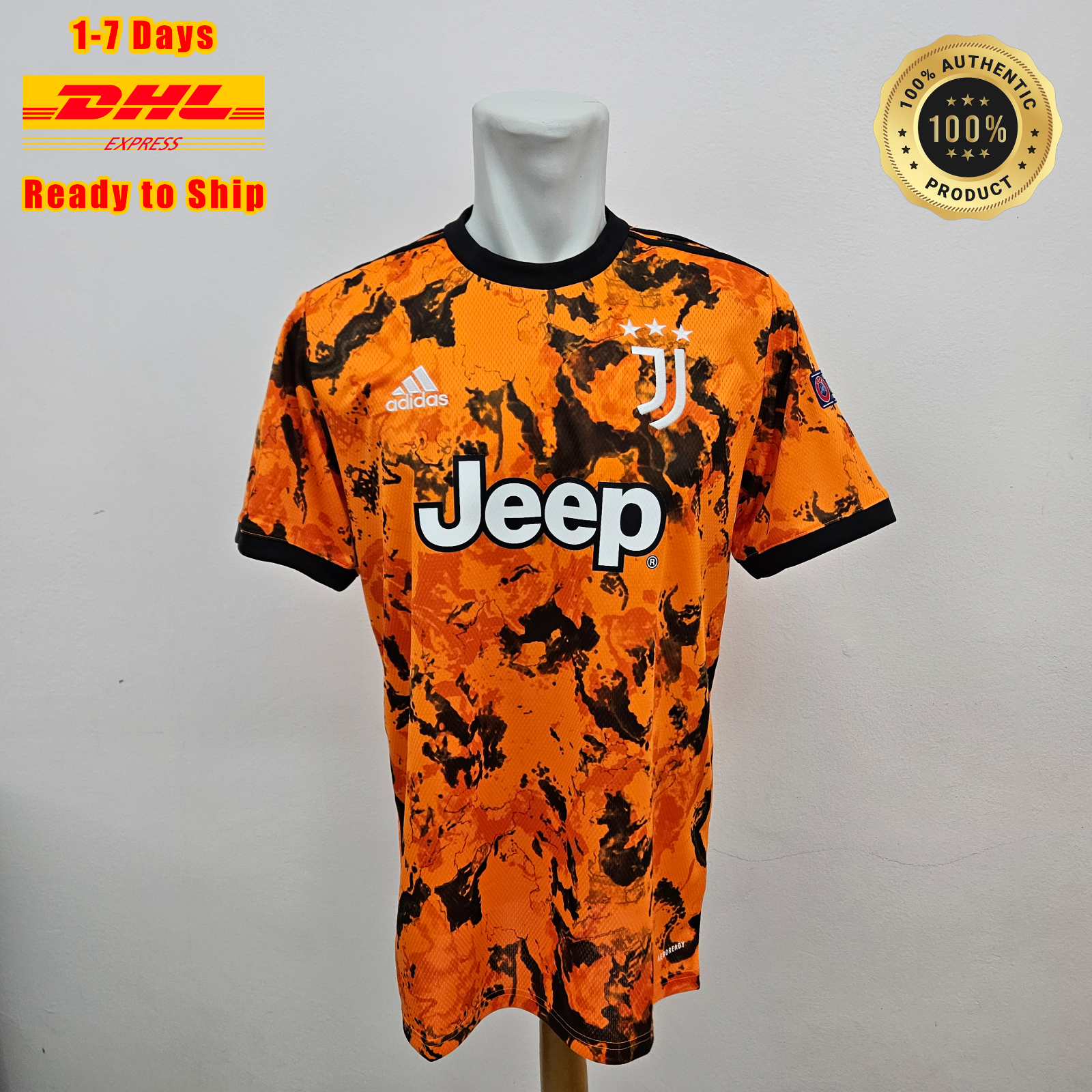 【US規格】希少 adidas SFC 3ライン サッカーシャツ オレンジ M US規格】希少 adidas SFC 3ライン サッカーシャツ オレンジ M