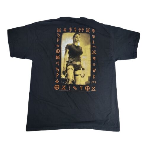 VTG 2001 Lara Croft Tomb Raider Movie Promo T-Shirt XL VTG 2001 Lara Croft Tomb Raider Movie Promo T-Shirt XL