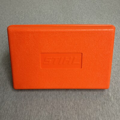 Stihl Chainsaw Tool Box Storage Hard Shell Case W/ Handle - 12'' x 8'' x 3-1/2''