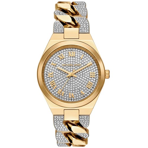 Michael Kors Women's Watch Lennox Crystal, White Dial