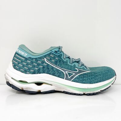 

Mizuno Womens Wave Inspire 17 411311 5400 Зеленые кроссовки для бега, размер 7, Зеленый, Wave Inspire 17