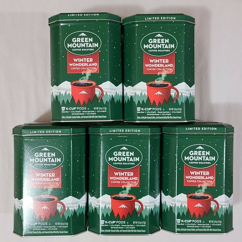 Green Mountain Variety Cinnamon Sugar Cookie Chocolate Hazelnut Holiday 60 K-Cup