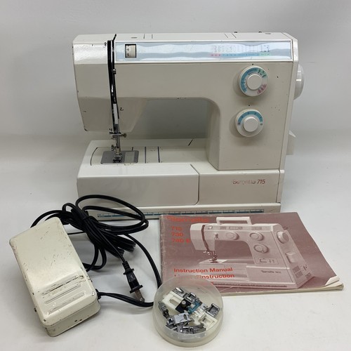 Bernina 715 Sewing Machine Free Arm Portable Manual Runs Well