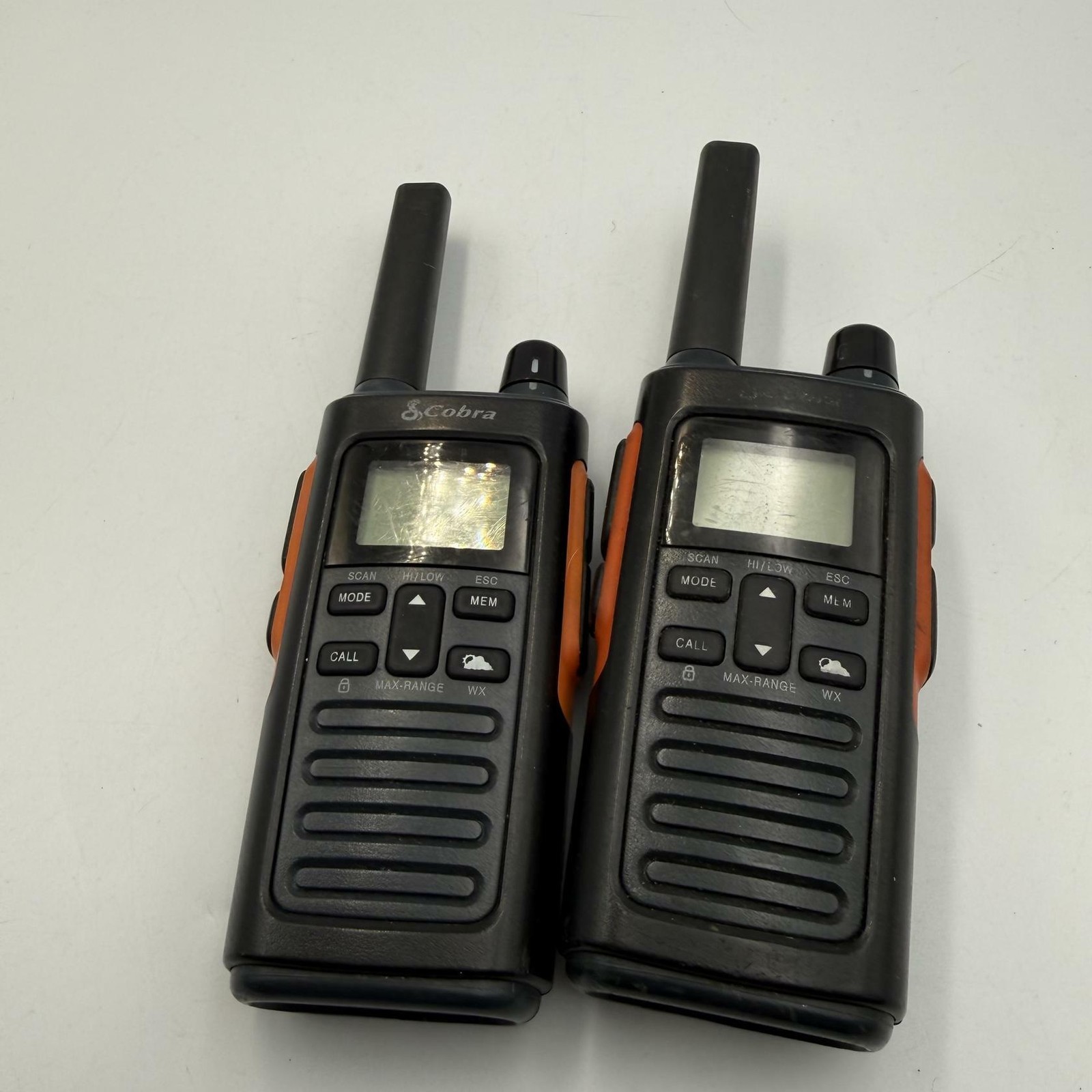 Cobra RX680 Walkie Talkies (2-Pack) - Rugged & Splashproof Two Way Radios (Read)