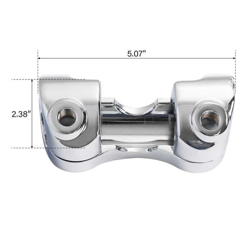 1.25" Handlebar Bar Riser Top Clamp Fit For Harley Road King FLHRXS 2017-2024