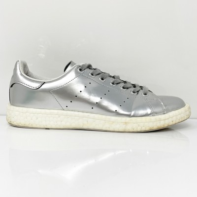 

Adidas Womens Stan Smith BB0108 Silver Повседневная обувь Кроссовки Размер 10, Серебряный, Stan Smith