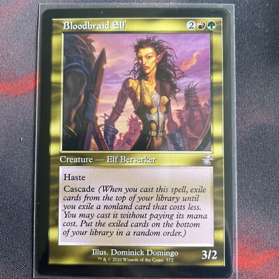 MTG Bloodbraid Elf Time Spiral Remastered 372 Regular Special