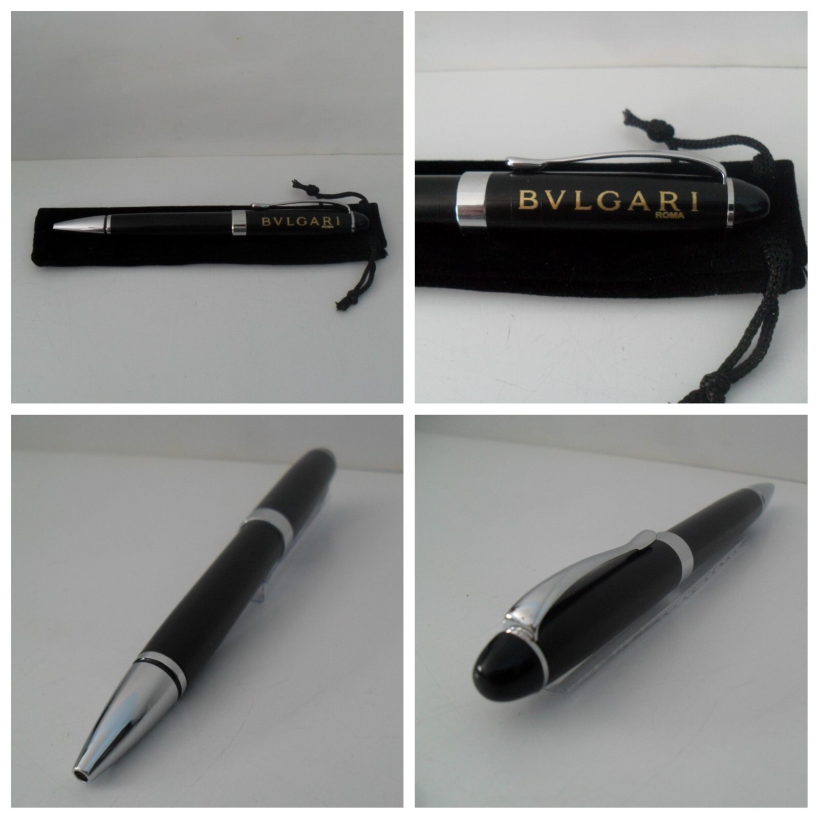 BVLGARI ボールペン 黒 専用ボックス付き BVLGARI ボールペン 黒 専用ボックス付き