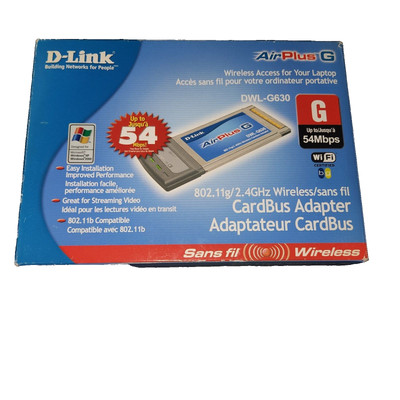 D-link AirPlus G DWL-G630 (790069264368) Wireless Adapter