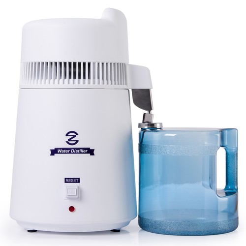 Secondhand 1.6 Gallon Distilled Water Machine w 1.2 Quart Pitcher White