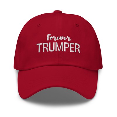 Forever Trumper Embroidered Dad Hat