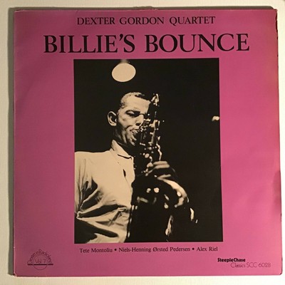 DEXTER GORDEN QUARTET Billie's Bounce  1983  Steeplechase Jazz LP
