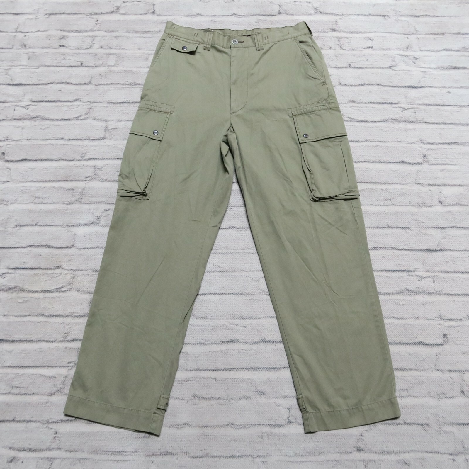 パンツ Polo Jeans Brown Military Cargo Pants Ralph Lauren Polo Jeans Company Men's (38X31) Military