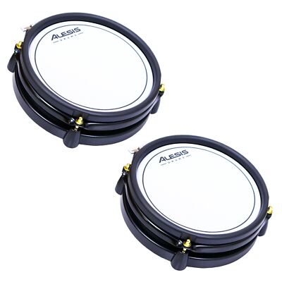 Alesis 8'' Dual-Zone Drum Pad for Command Mesh SE, Surge Mesh SE - 2 Pack