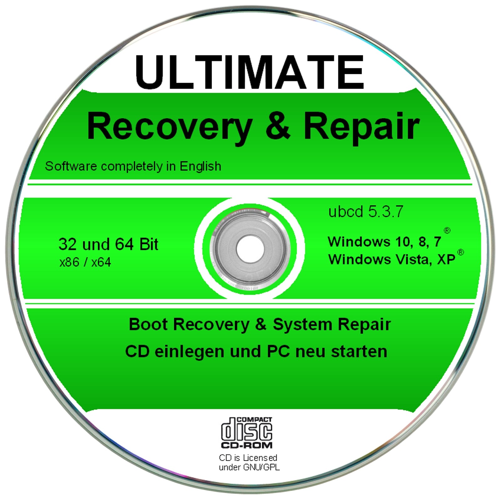 Ultimate boot. Ultimate boot cd. boot repair.