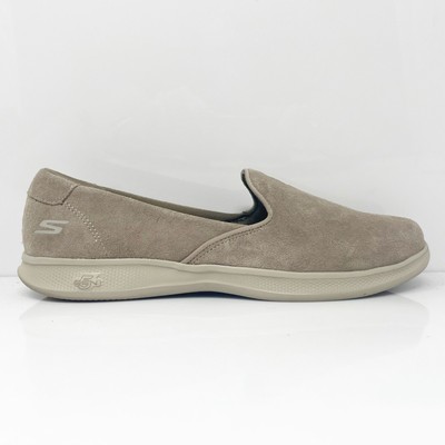 

Skechers Womens Go Step Goga Lite 14726W Серые повседневные туфли Кроссовки Размер 8.5, Серый, Go Step Goga Lite