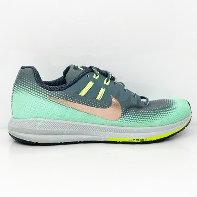

Nike Womens Air Zoom Structure 20 849582-300 Зеленые кроссовки для бега, размер 8, Зеленый, Air Zoom Structure 20