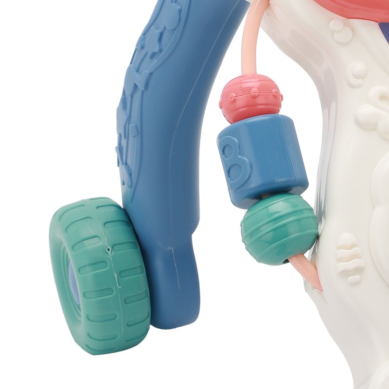 2in1 Baby Walker First Steps Activity Bouncer Musical Toys Car Along