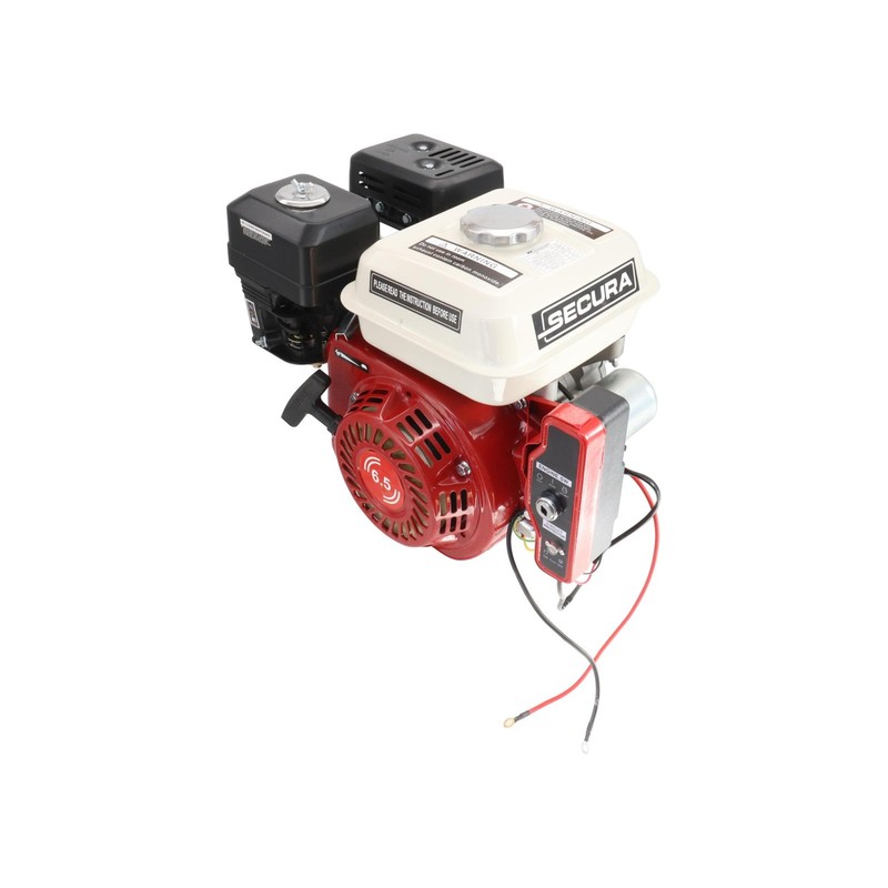 6,5ps Leichtstartmotor 4-Takt-Ohv Benzin Mit E-Start 168f 19/62 Kartmotor 