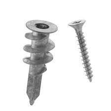 120 Pieces - 60 Screws, 60 Self Drilling Zinc Drywall ...
