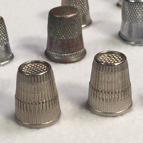 Thimble Lot Collection Of 14 Various Makers Various Conditions Sewing Items