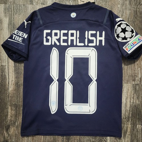 2022 Puma Manchester City Third Soccer Jersey Jack Grealish