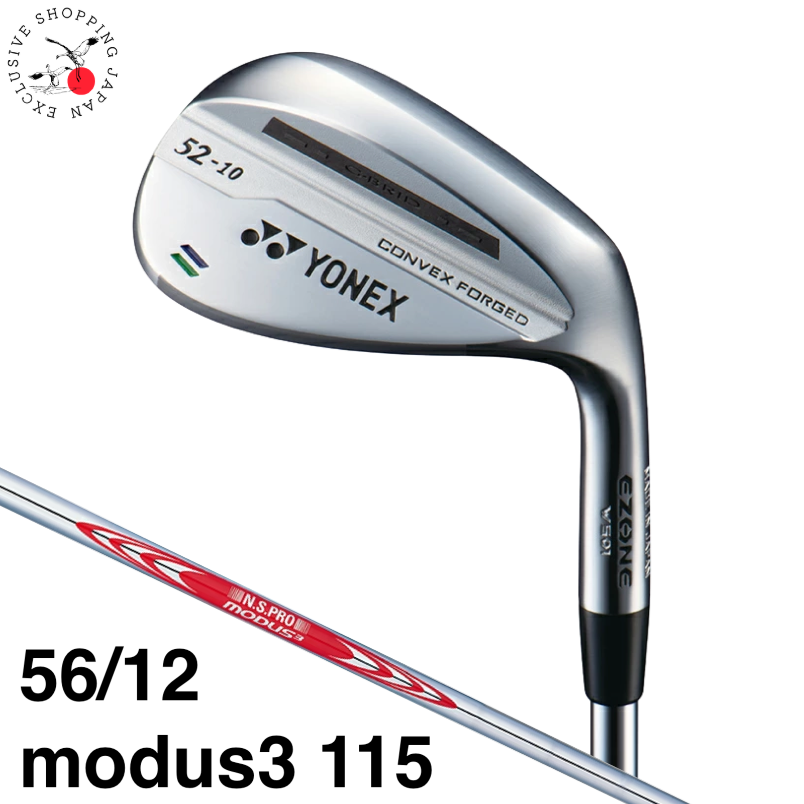YONEX Golf Ezone W501 Wedge Club Loft 56/12 N.S.PRO MODUS3 115
