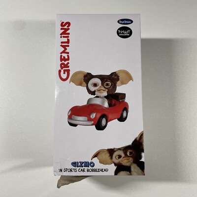 Spirit Gremlins Gizmo In Sports Car Bobblehead Royal Bobbles Box Damage NEW