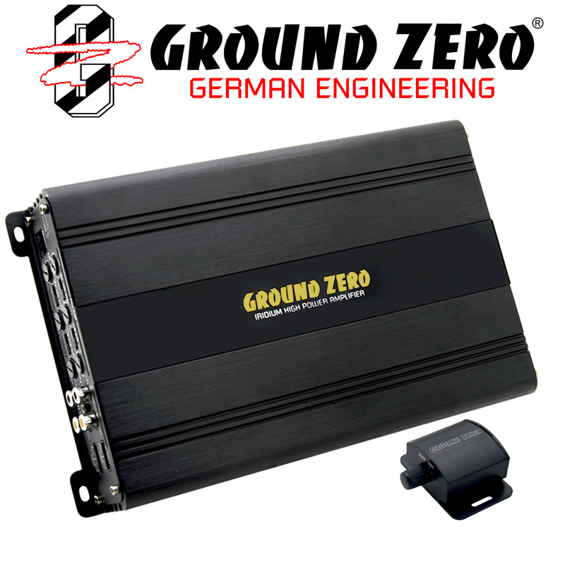 Ground Zero Gzia135.4  Endstufe 4-Kanal VerstÃ¤Rker 4 X140 Watt Rms @ 2Î©