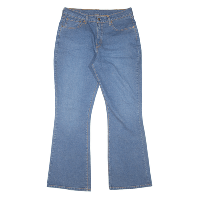 LEVI S 584 87 Jeans Blue Denim Regular Flared Womens W34 L32 eBay