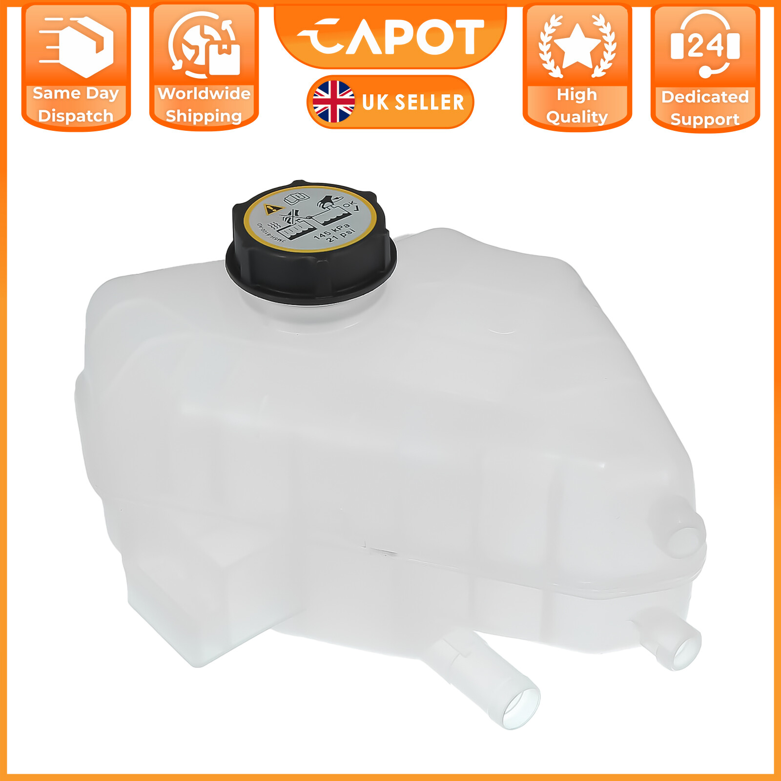 Per Ford B-Max Ecosport 1.5 1.6 TDCI 08 Su Radiatore, Vaso di espansione e Tappo