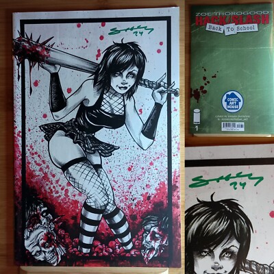 2023 Image Comics Hack Slash Back to School 1 SIGNED no COA By Tim Seeley FR/SH